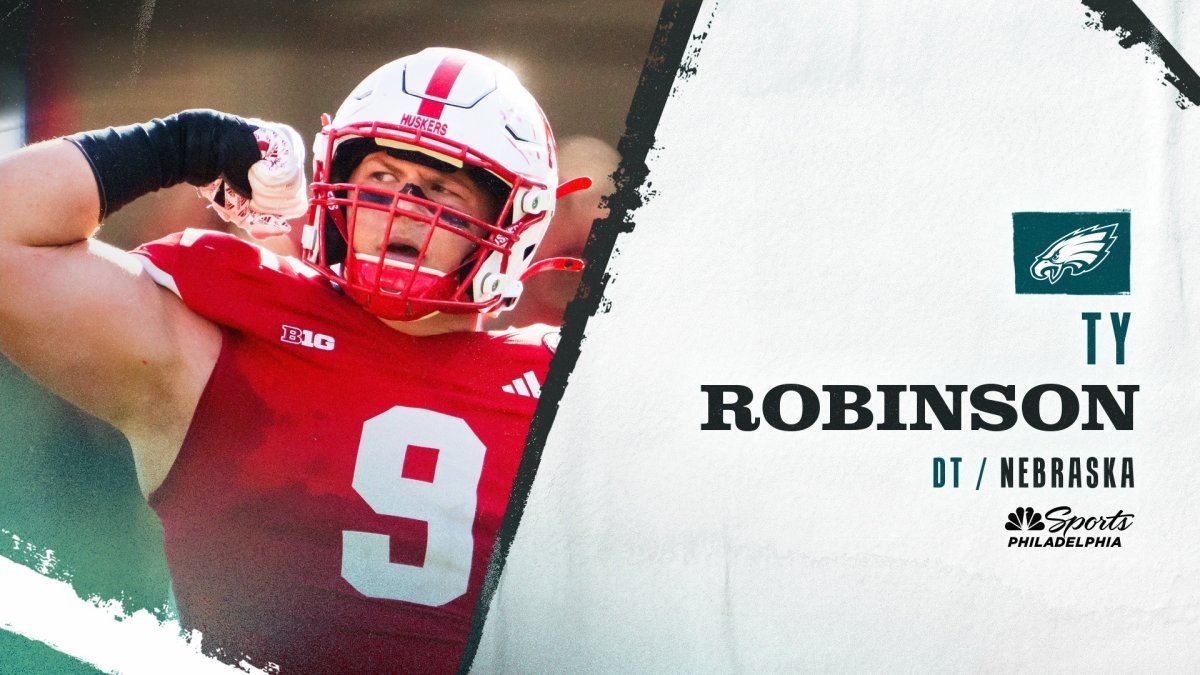 Instant reactions to Eagles' selection of Nebraska DT Ty Robinson