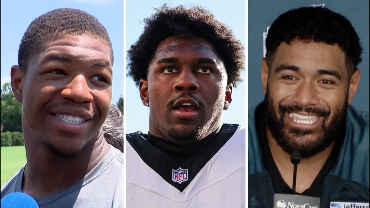 ‘He's going to be special' — Jalyx Hunt drawing rave reviews at Eagles camp