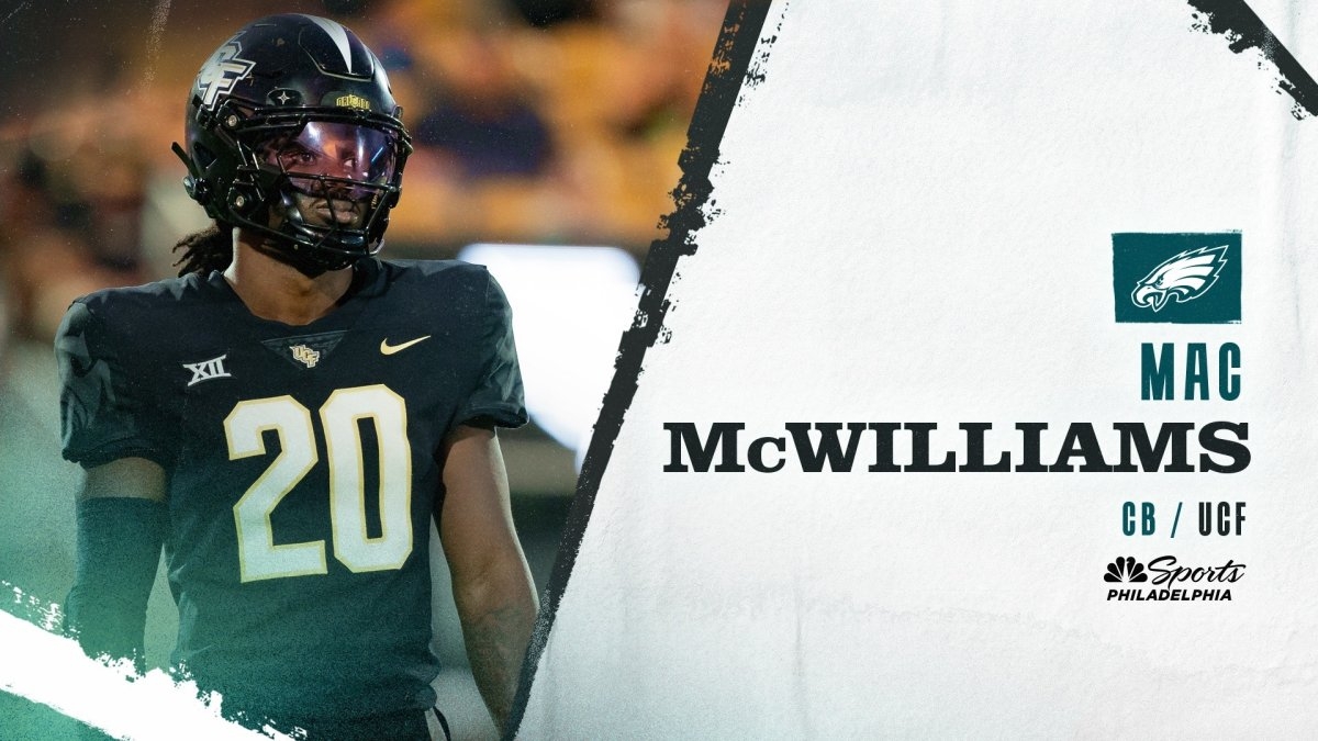 Instant reaction to Eagles' selection of UCF cornerback Mac McWilliams