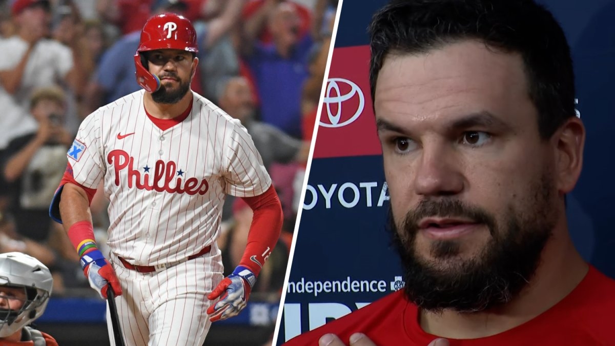 Kyle Schwarber hears the MVP chants, but he's focused on winning