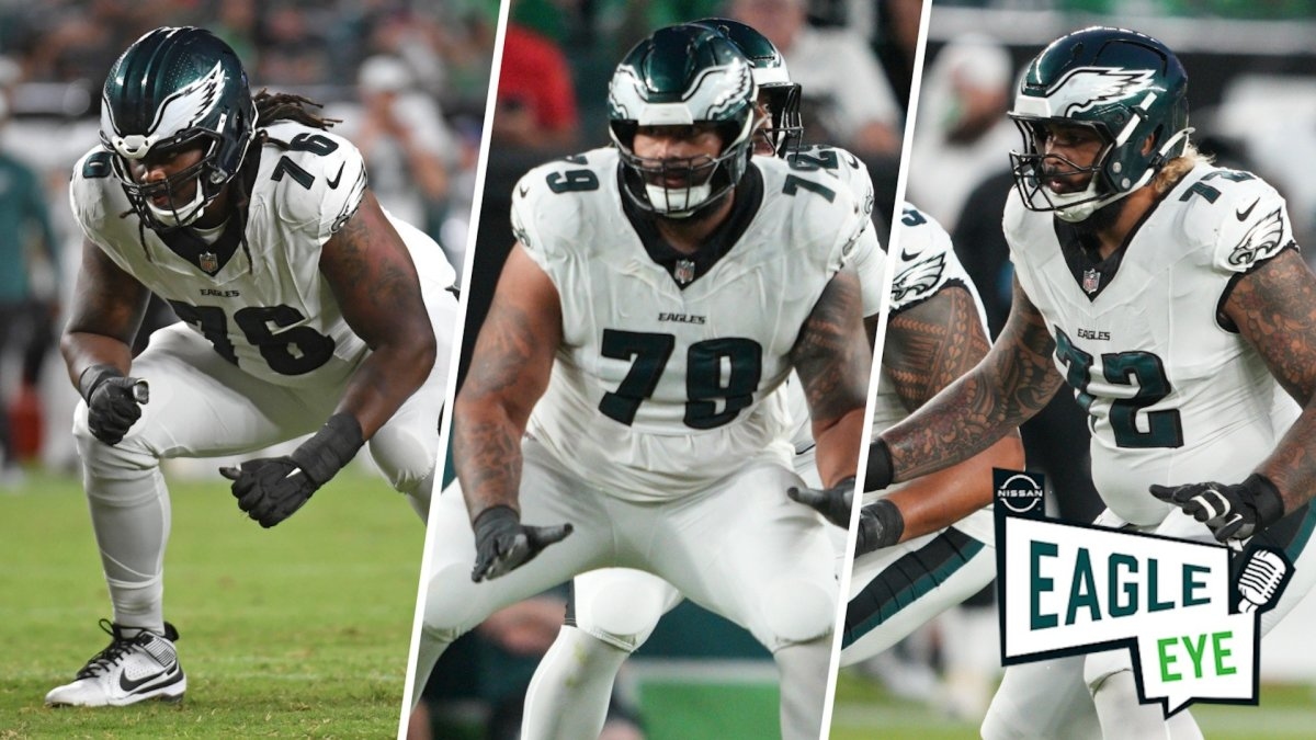 What are Eagles best options at LG if Dickerson misses significant time?