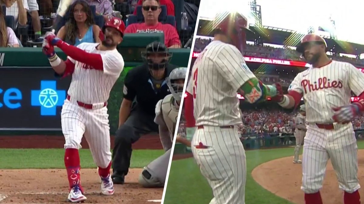 Kyle Schwarber can't stop hitting homers! His 33rd of the year makes it 4-0
