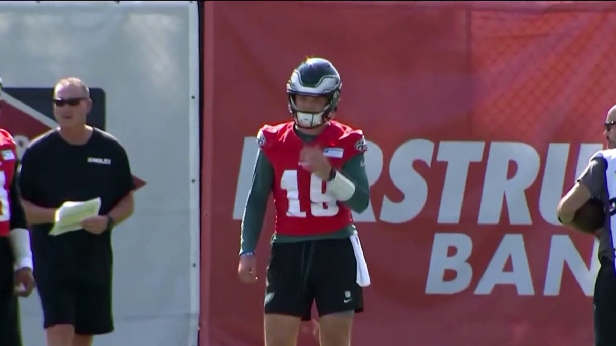 Eagles backup QB Kyle McCord set to make his preseason debut for hometown team