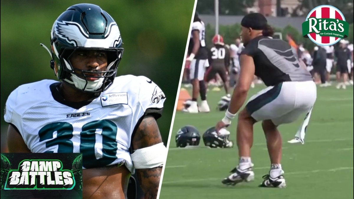 Campbell, Brown stand out on Day 2 of Eagles joint practice with the Browns