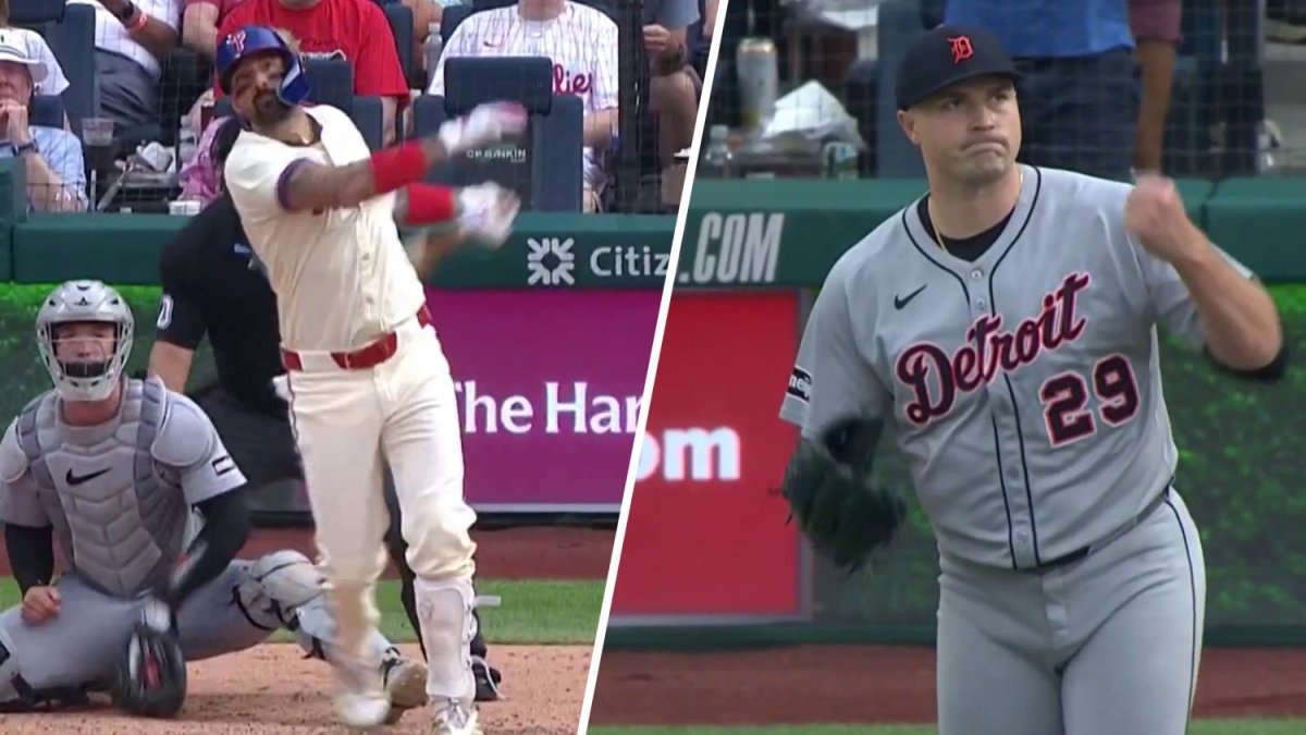 Nick Castellanos takes Tarik Skubal yard for a two-run blast
