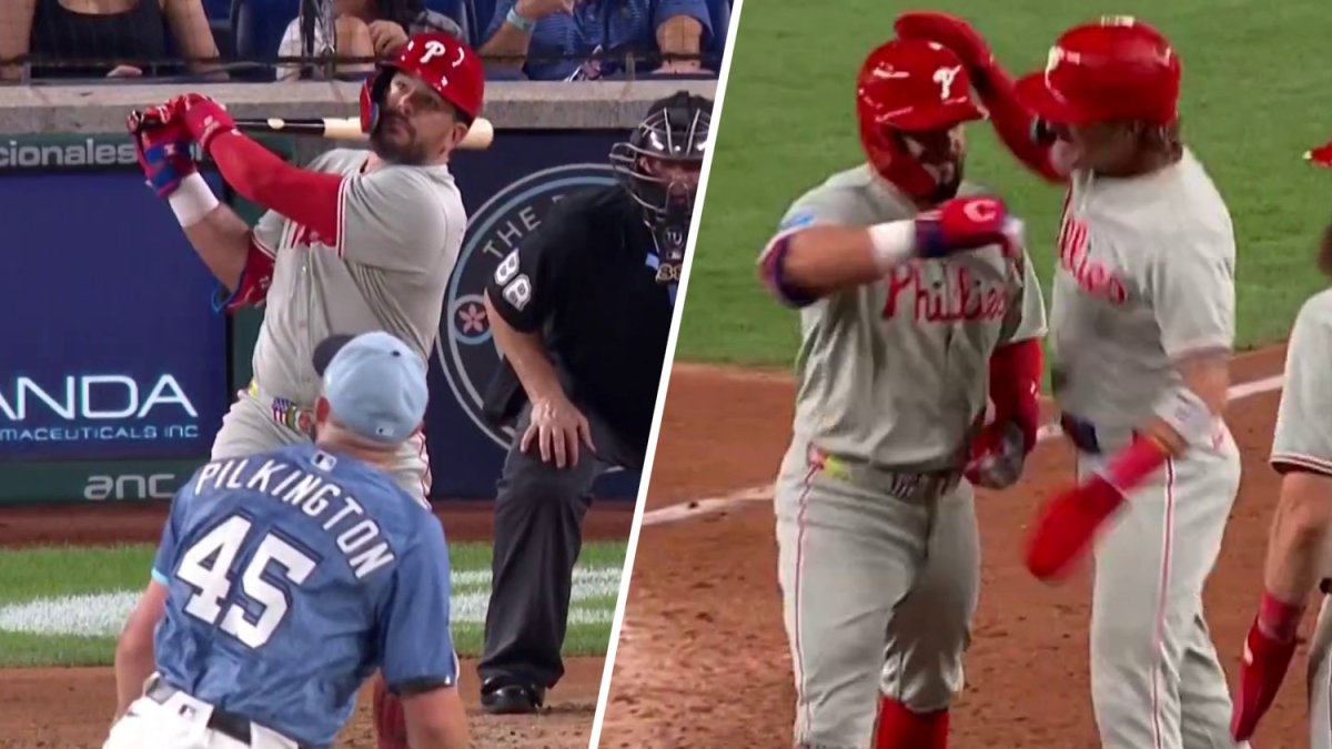 MVP! Kyle Schwarber sends one to the second deck for a go-ahead blast