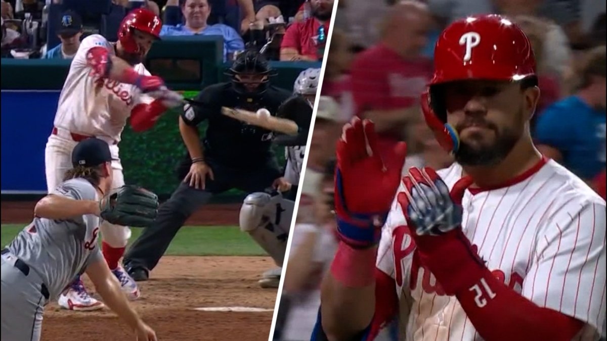 Schwarber's moon shot gives the Phillies some insurance