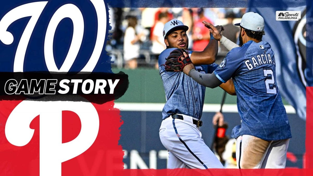 Phillies shutout once again in 2-0 loss to Nationals