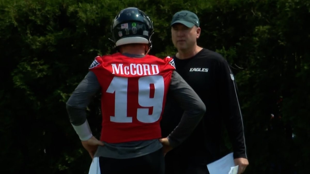 Eagles rookie QB McCord and new QBs coach Loeffler go way back