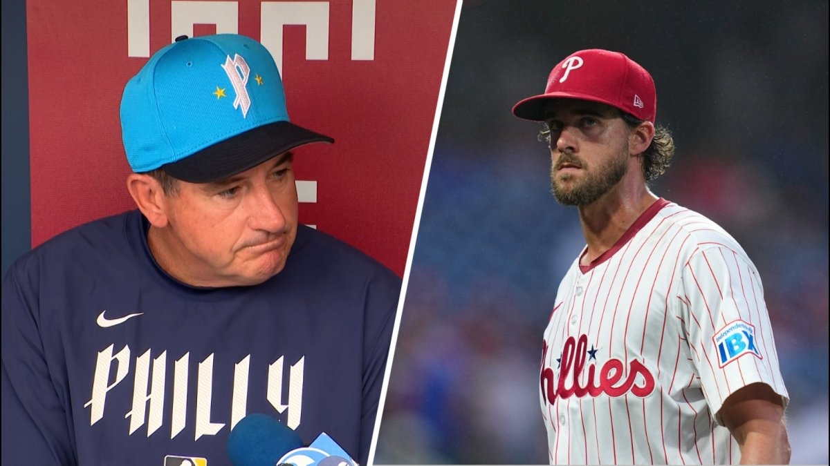 Phillies place Aaron Nola on the 15-day injury list