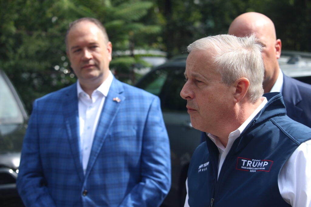 RNC chair Michael Whatley defends Trump tariffs in NC, arguing that market chaos is ‘overreaction'