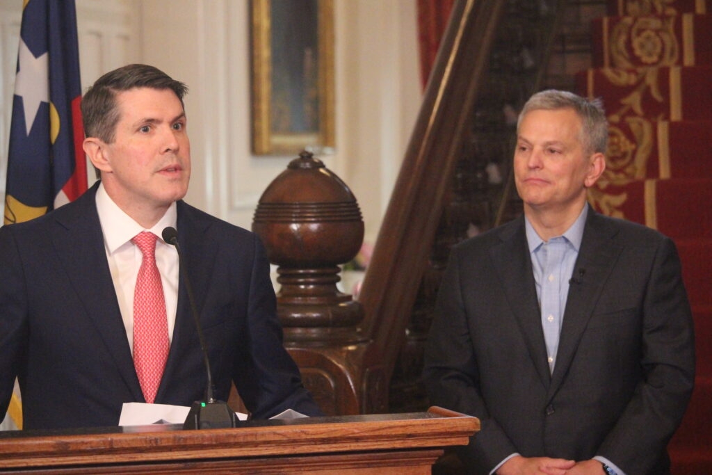 Stein signs six bills, including changes to state's investment fund