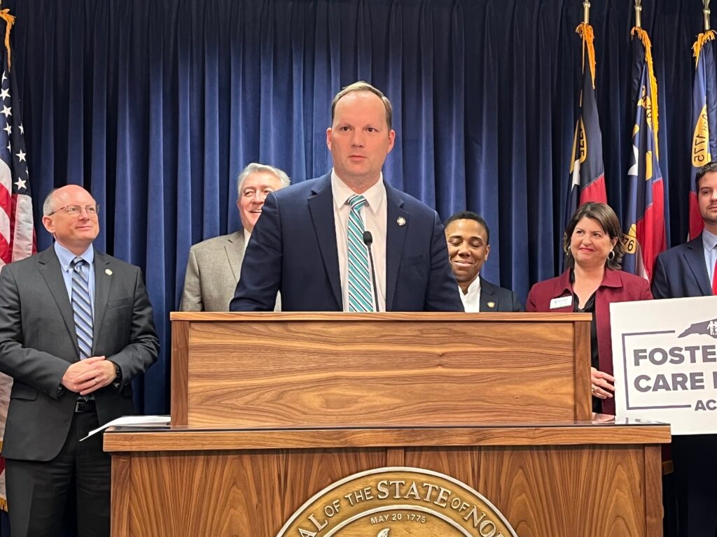 A sweeping child welfare and foster care bill wins NC Senate committee approval