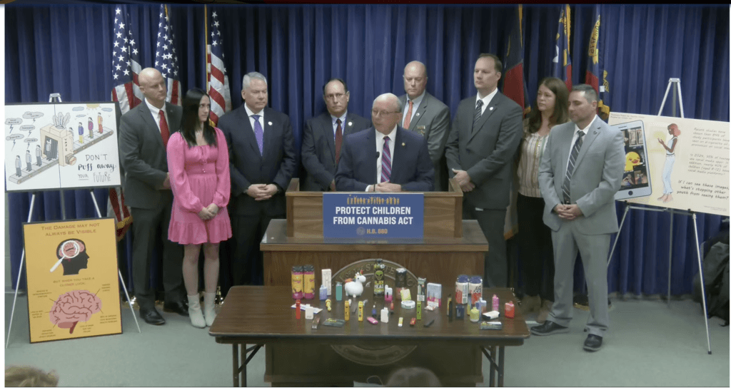 NC legislators trying again to set age restrictions for buying edibles containing hemp THC
