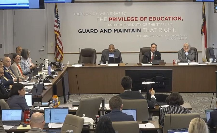 Departing NC Teacher of the Year challenges State Board, legislators to do more for public schools