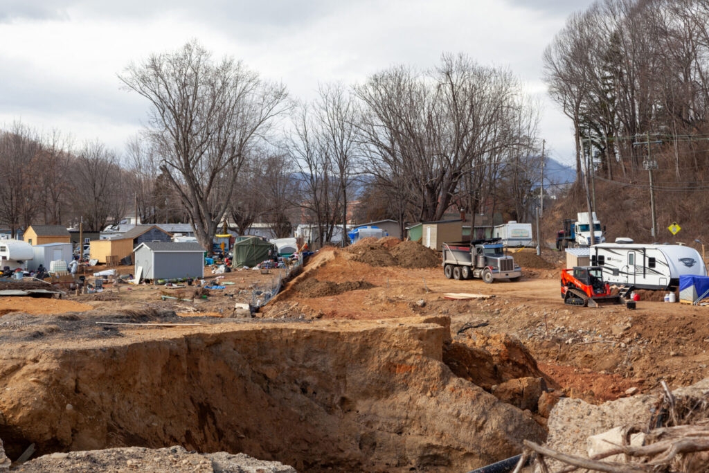 Why Is ReBuild NC involved in disaster management in western North Carolina?