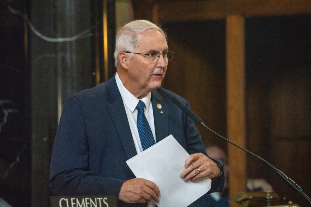 Nebraska lawmakers debate budget-balancing maneuvers into the night, advance key spending bill