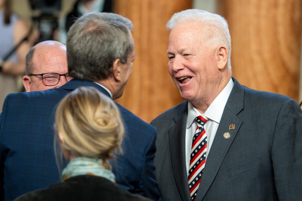 Nebraska State Sen. Bob Andersen pushes to limit who can receive public assistance