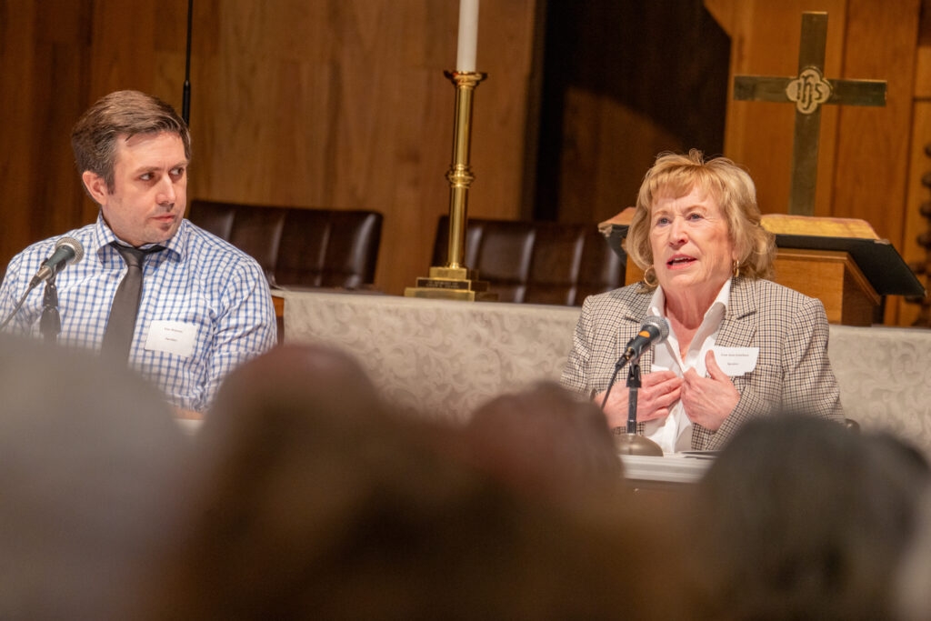 Face to face: NSEA president, school choice laws author debate future of Nebraska education