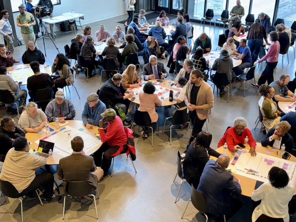 Ideas flow at public meeting for new North Omaha innovation district fueled by $30M state grant