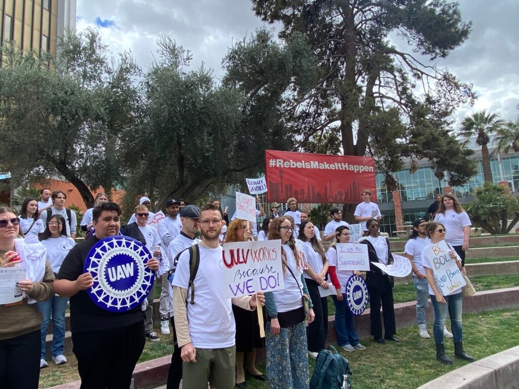 Nevada's grad student workforce pushes for collective bargaining rights
