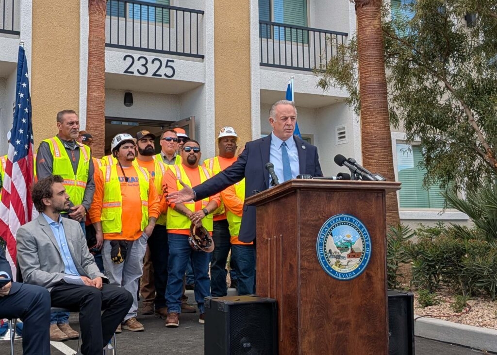 Lombardo downplays concerns about impact of Trump tariffs