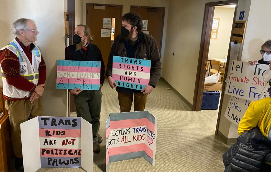 Bill allowing trans people to be kept out of bathrooms, locker rooms heads to Ayotte's desk