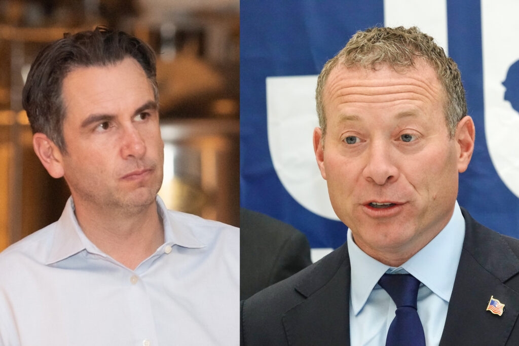 Two Democrats vying for governor spar over antisemitism bill