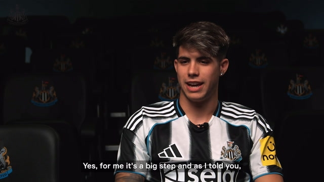 Antonio Cordero's first words as a Newcastle player