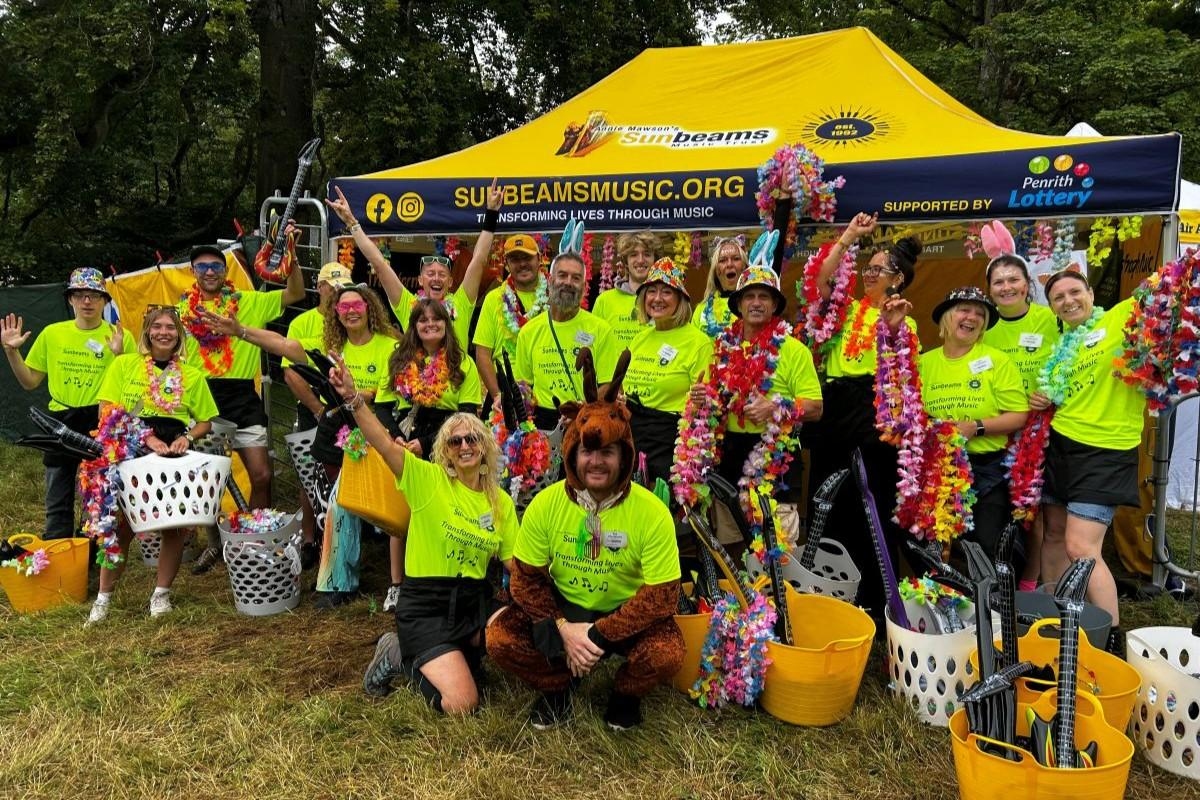 Music therapy charity raises £14,000 at Kendal Calling Festival