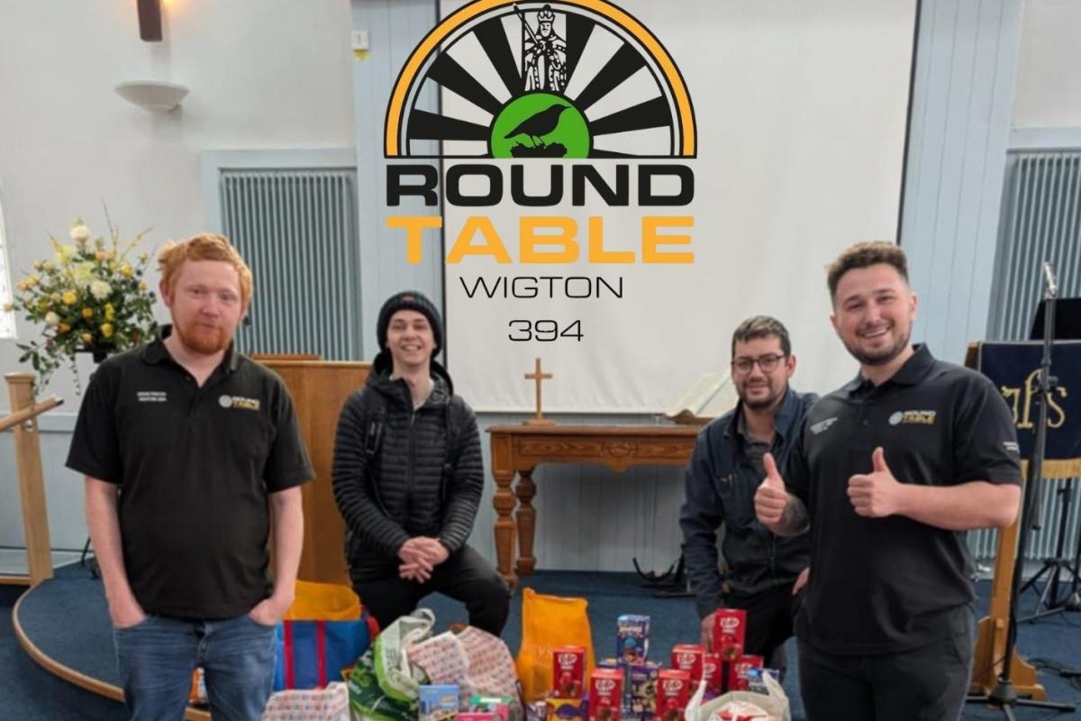 Wigton social group donate 100 Easter eggs to church foodbank