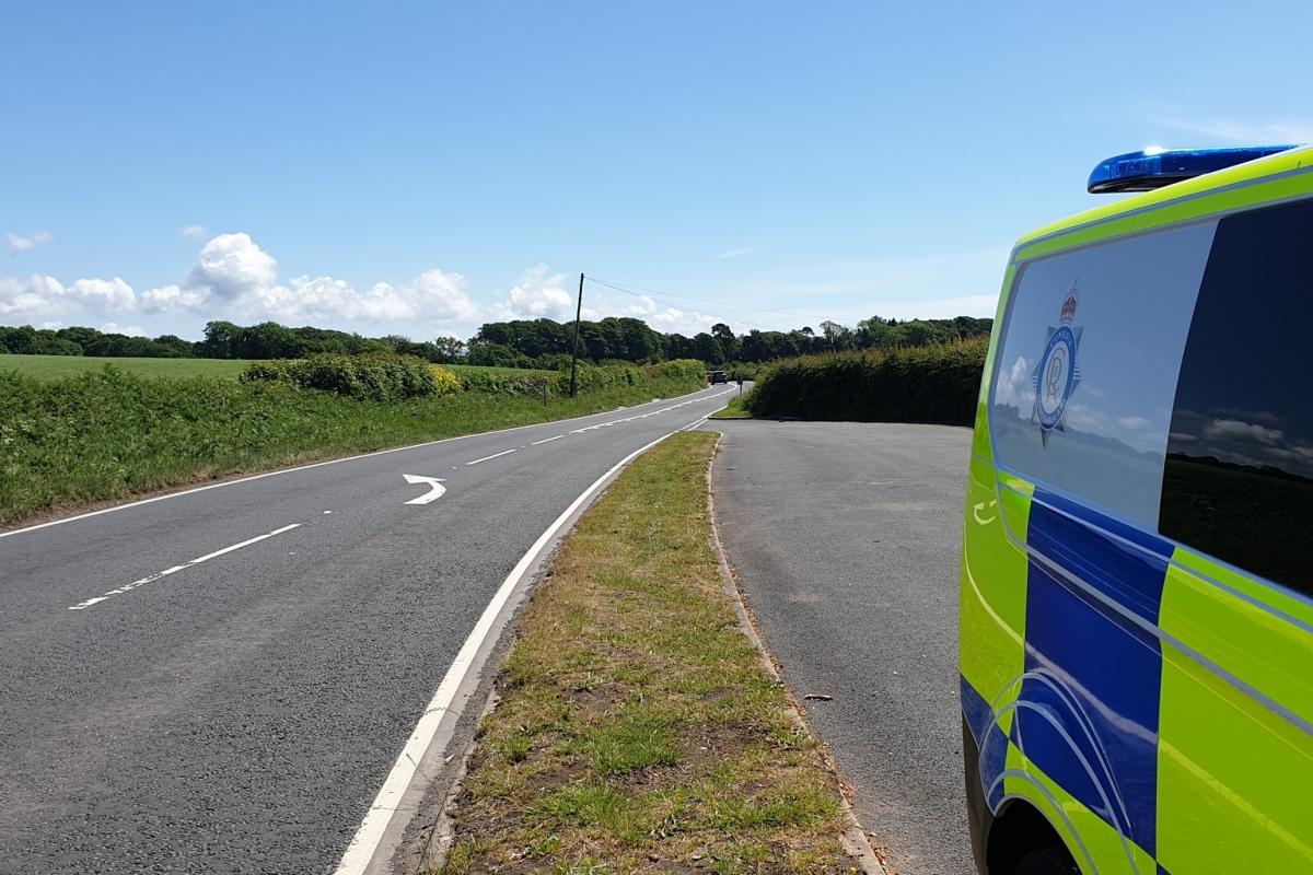 Police urge drivers to adhere to the speed limit on stretch of West Cumbrian road