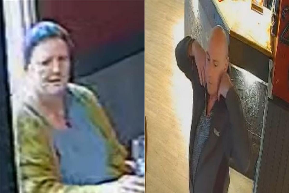 CCTV image released after two antique paintings taken from Cumbrian cocktail bar