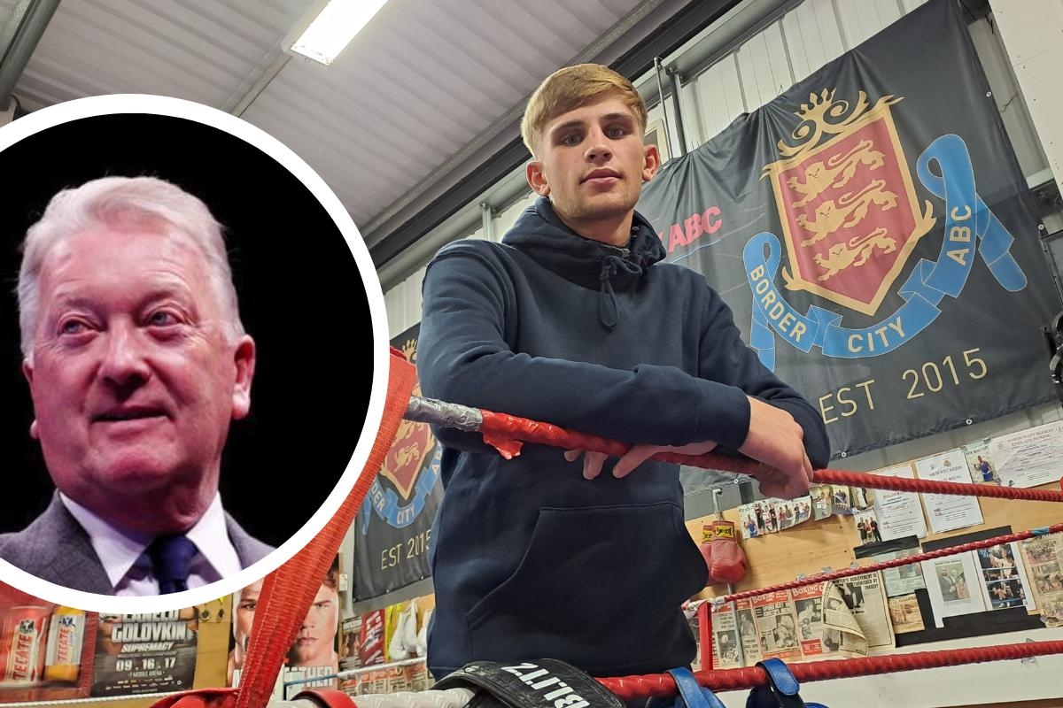 Frank Warren signs up teenage Carlisle boxing star