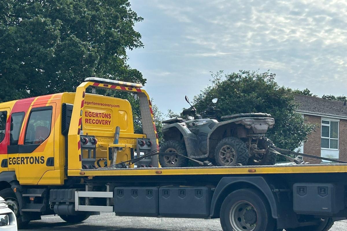 Man arrested after quad bike stolen from North Carlisle area