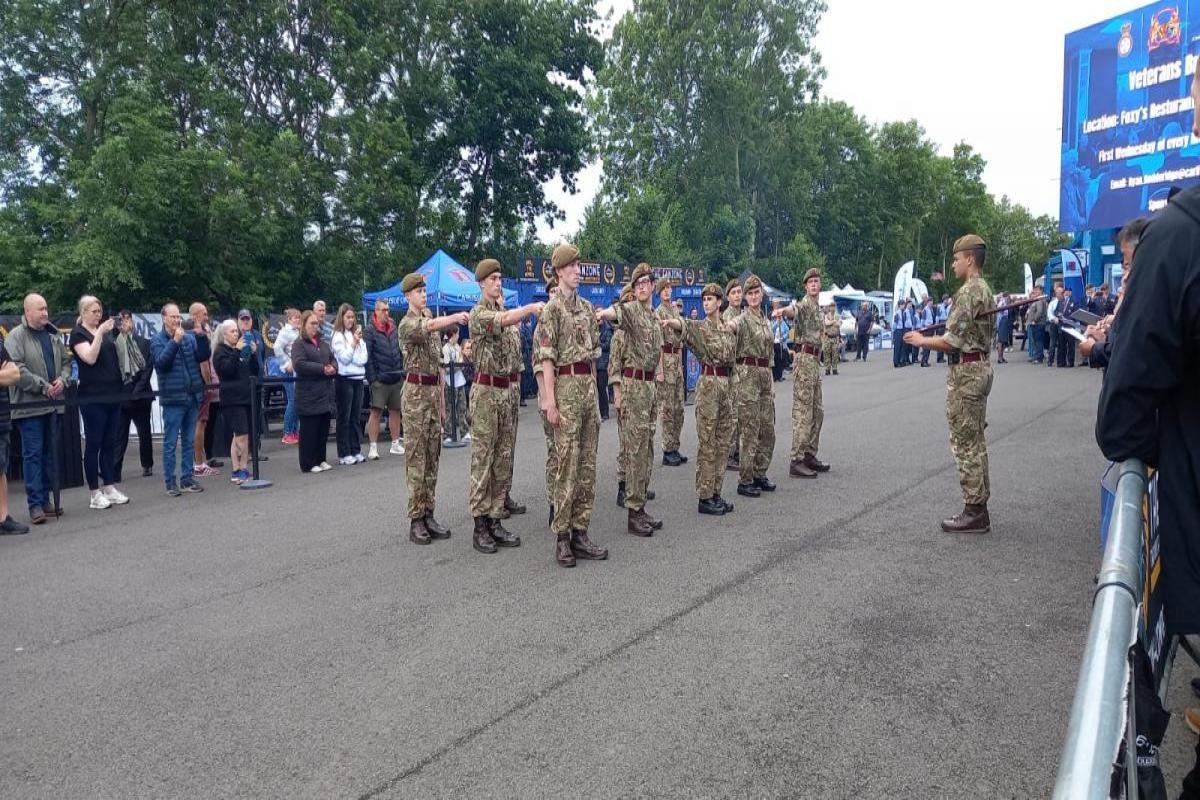 Carlisle United community trust receive gold award for Armed Forces work