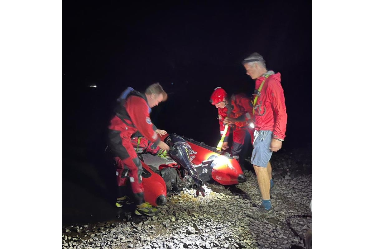 Search of Thirlmere Reservoir called off after three youths admit to pushing boat in