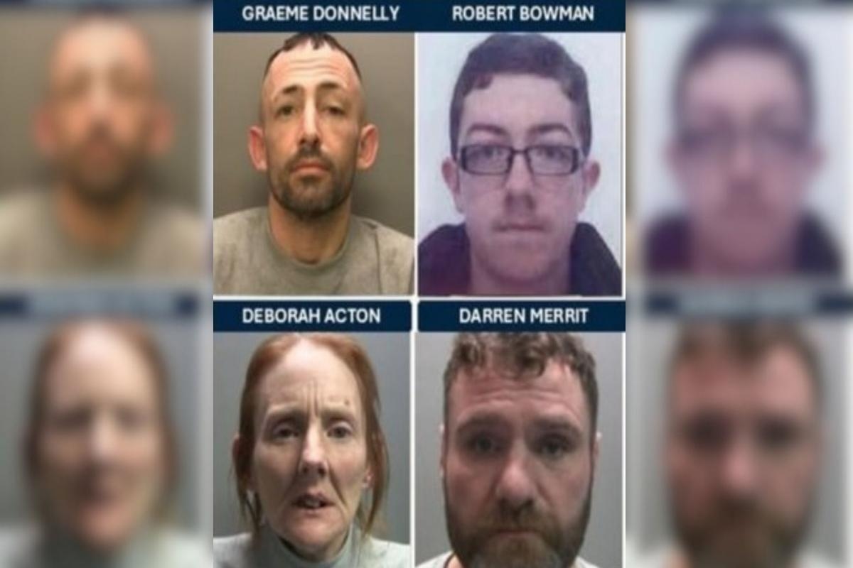 Police hunt for four people who failed to appear in court