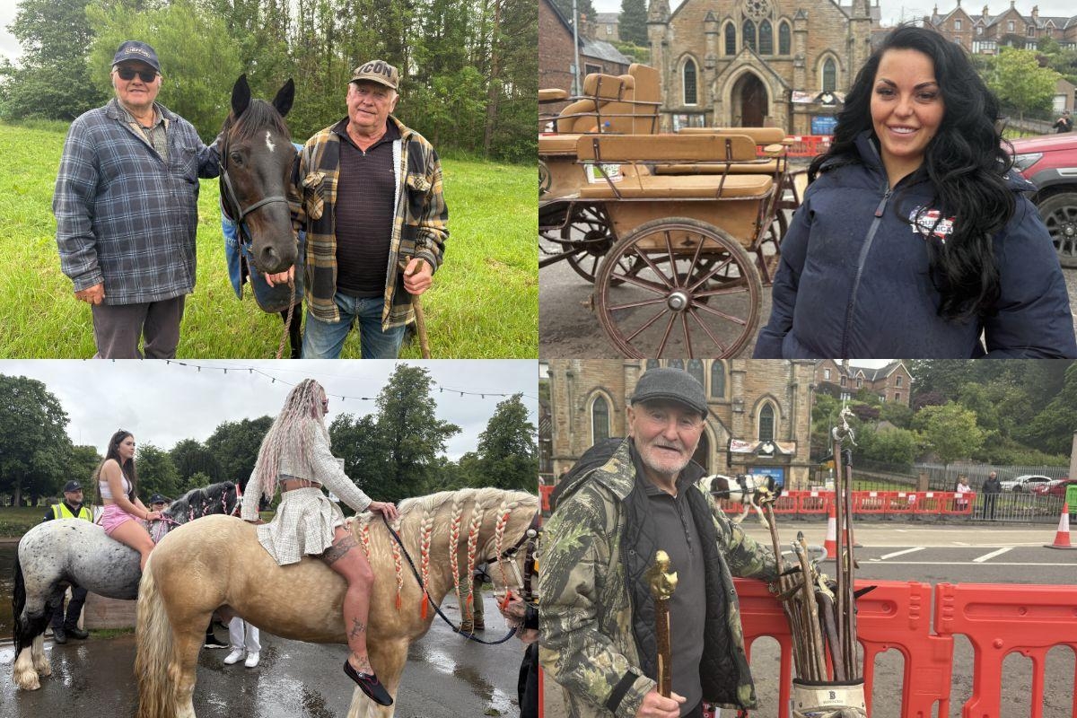 Thousands attend first day of world-famous Appleby Horse Fair