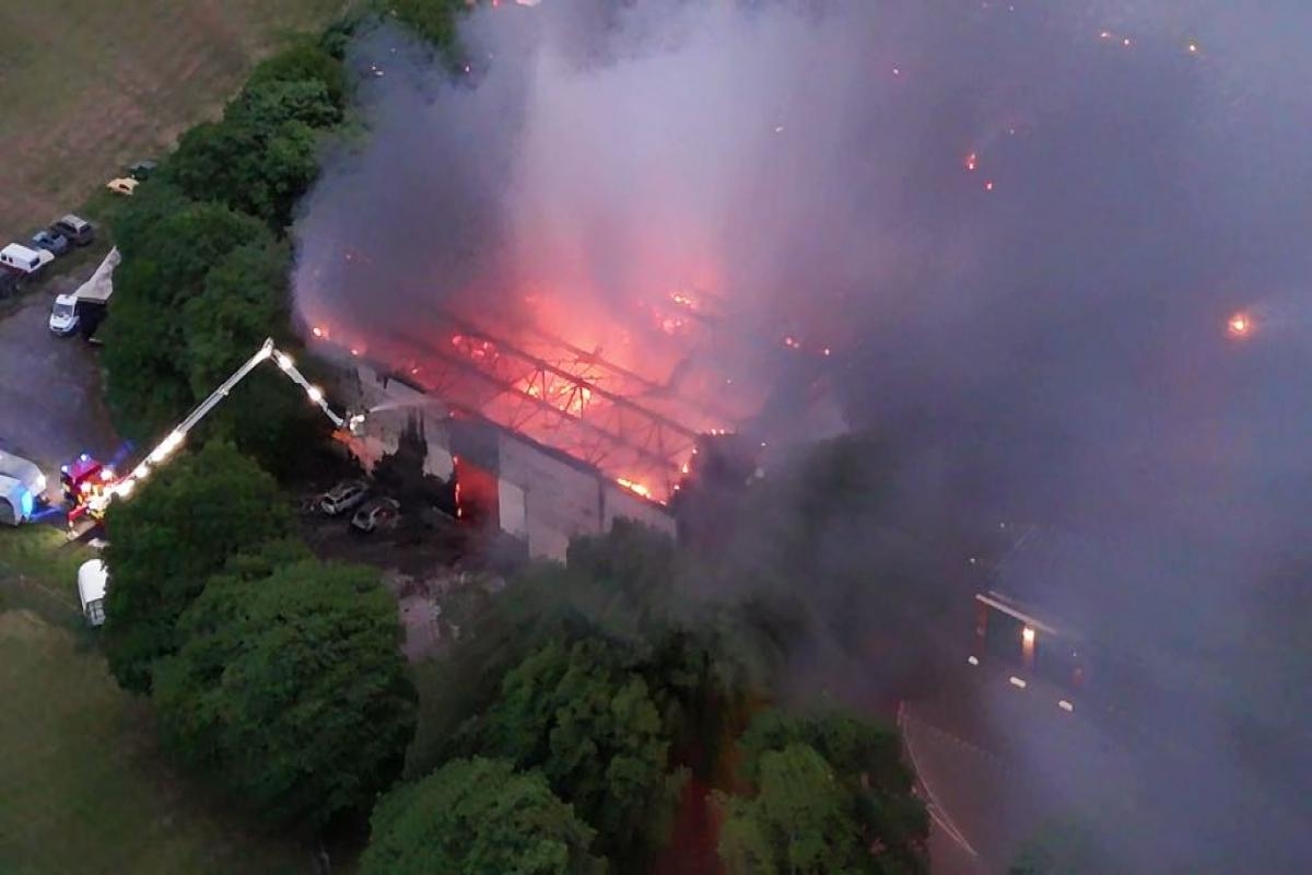 Cumbria fire service chiefs release statements following devastating Oxfordshire fire