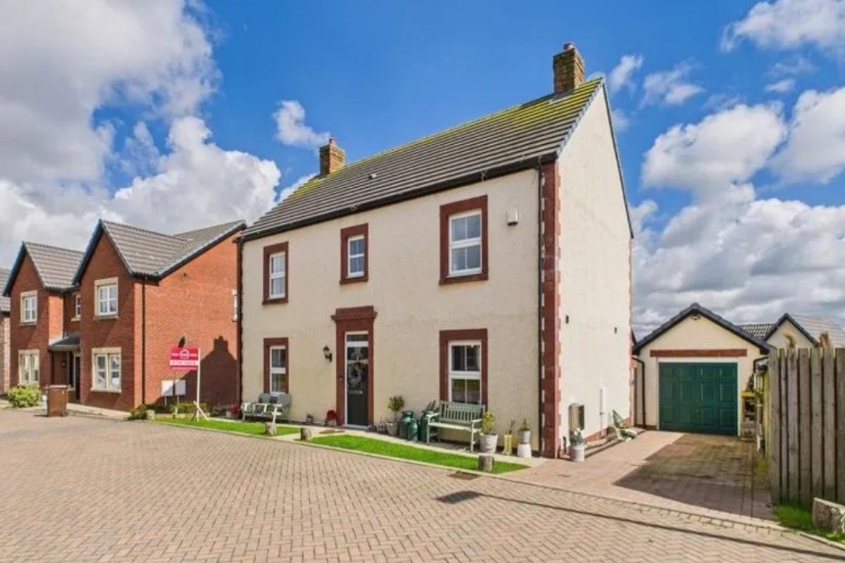 Four-bed home with 'captivating' fell views for sale in Whitehaven