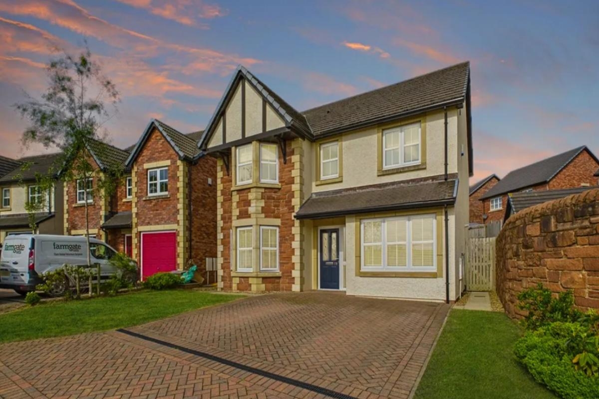 Home with 'panoramic' fell views for sale in Whitehaven