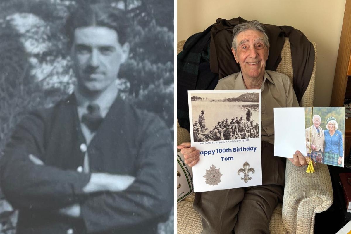 Postman follows in father's footsteps by celebrating 100th birthday