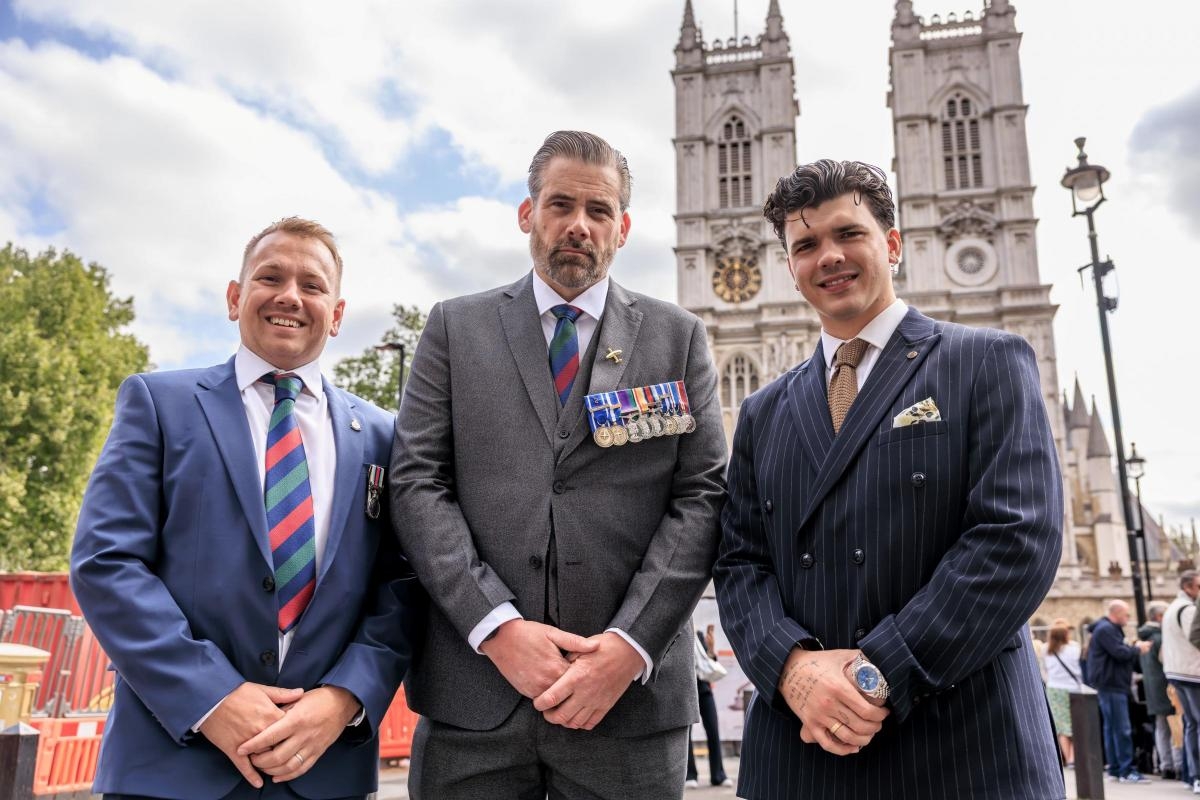 Cumbrian veteran attends Service of Thanksgiving at Westminster Abbey