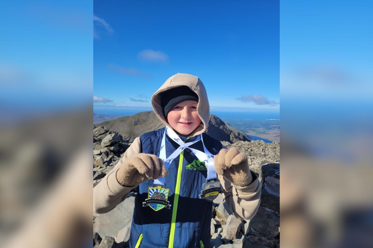 10-year-old completes Wainwrights for record third time in under two years
