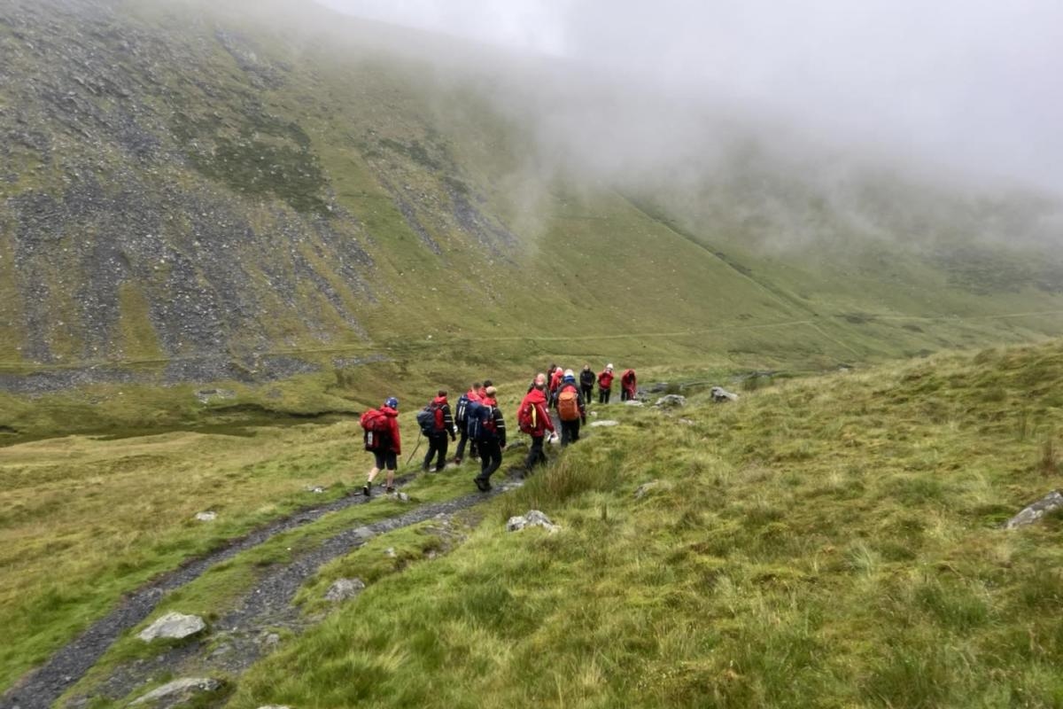 Keswick Mountain Rescue Team help siblings stuck on Blencathra