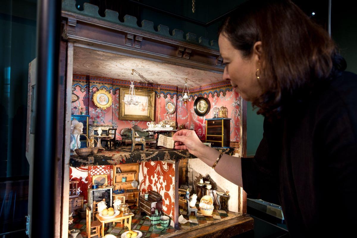 Beatrix Potter's doll's house back on display in Lake District