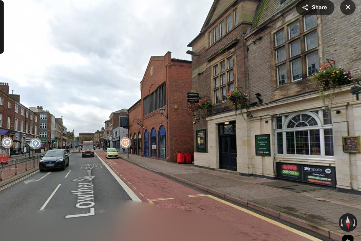 Police investigate assault on Lowther Street in Carlisle city centre