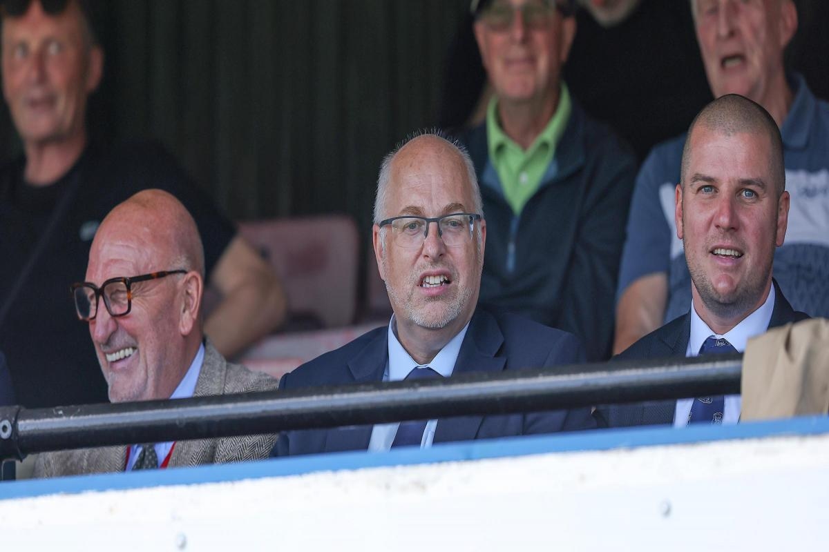 Pictured: New Carlisle United board advisor watches Blues at Woking