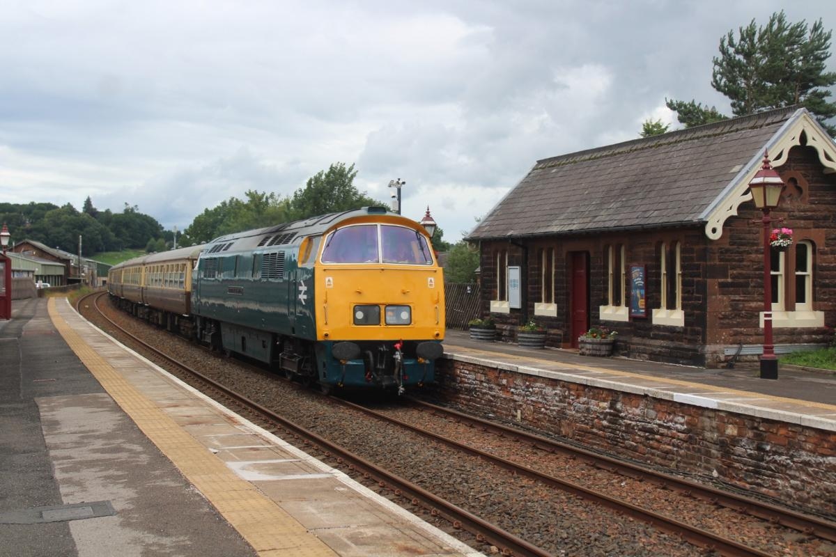 Historic locomotive's visit to Cumbria was its first in 11 years